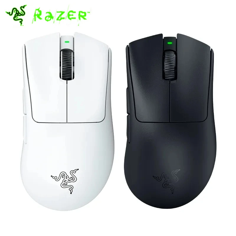 Беспроводная игровая мышь Razer DeathAdder V3 Pro, Ультралегкая оптическая сенсорная мышь, 63g, 30K DPI, быстрые оптические переключатели
