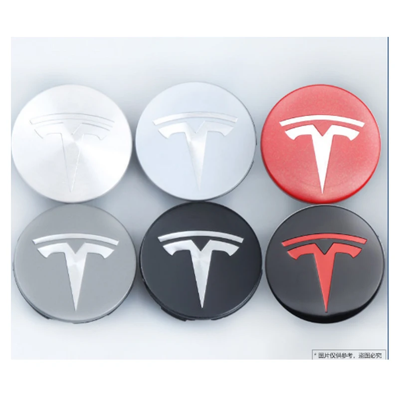 

For tesla model 3 model s model x accessories car wheel cap abs wheel center cap Silicone nut