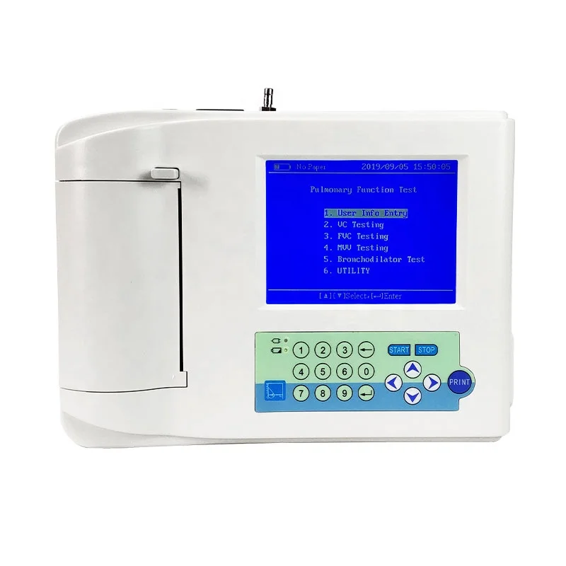 

Factory price lung function Desktop Spirometer Device CE certification