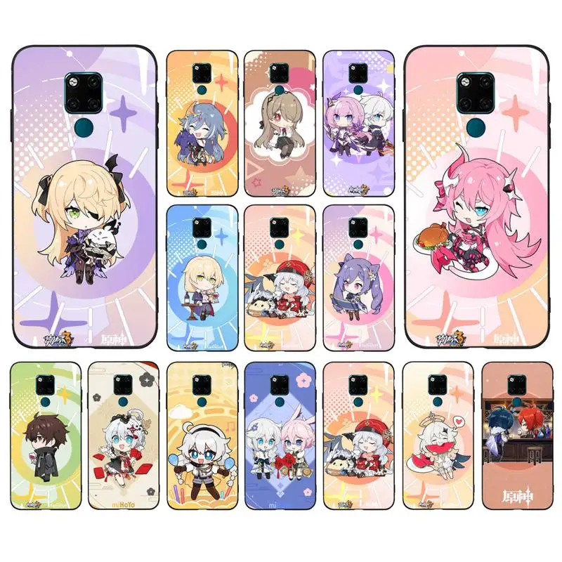 

MaiYaCa Cute Genshin Impact Phone Case for Huawei Mate 20 10 9 40 30 lite pro X Nova 2 3i 7se