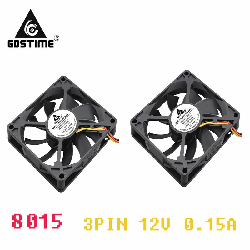 

20 шт. в партии Gdstime 12 В 3 контакта 80 мм 80x80x15 мм 8015S мини Фотоэлементы