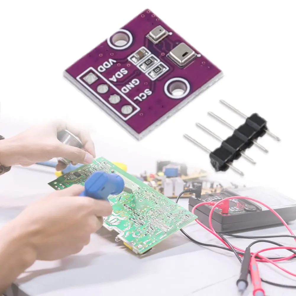 Модуль атмосферного давления высокой точности AHT20 + BMP280 с датчиком