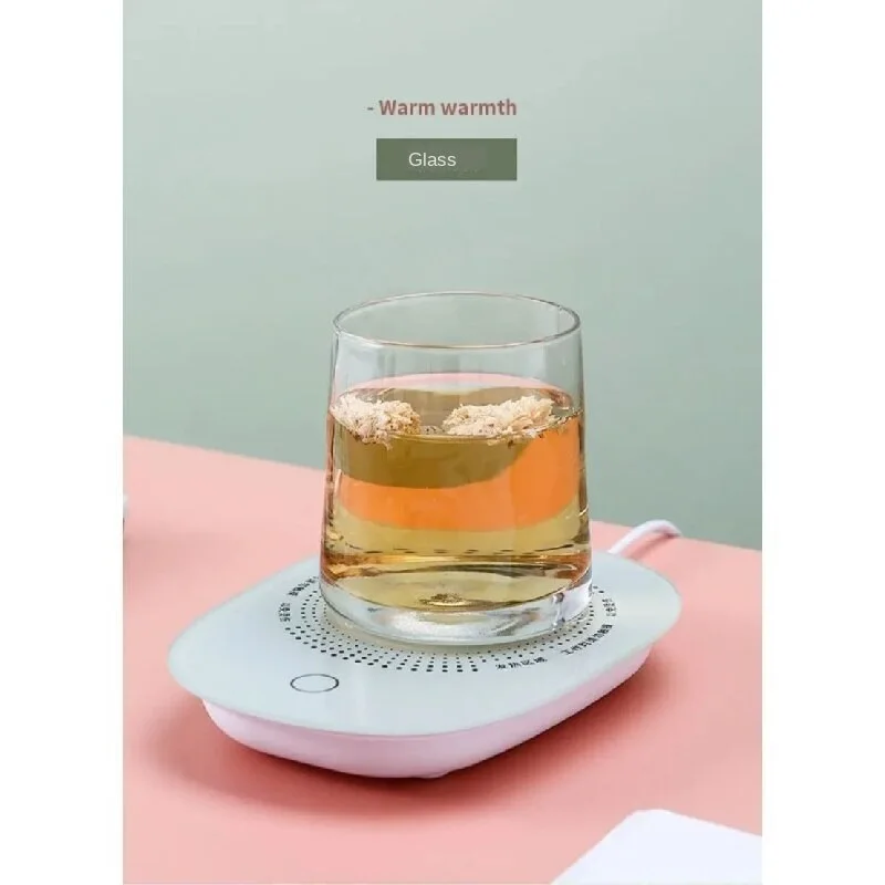 

20W Cup Heater Cup Warmer Mug Heating Coaster 3 Gear Smart Thermostatic Heating Pad Coffee Milk Tea with Aromatherapy Function