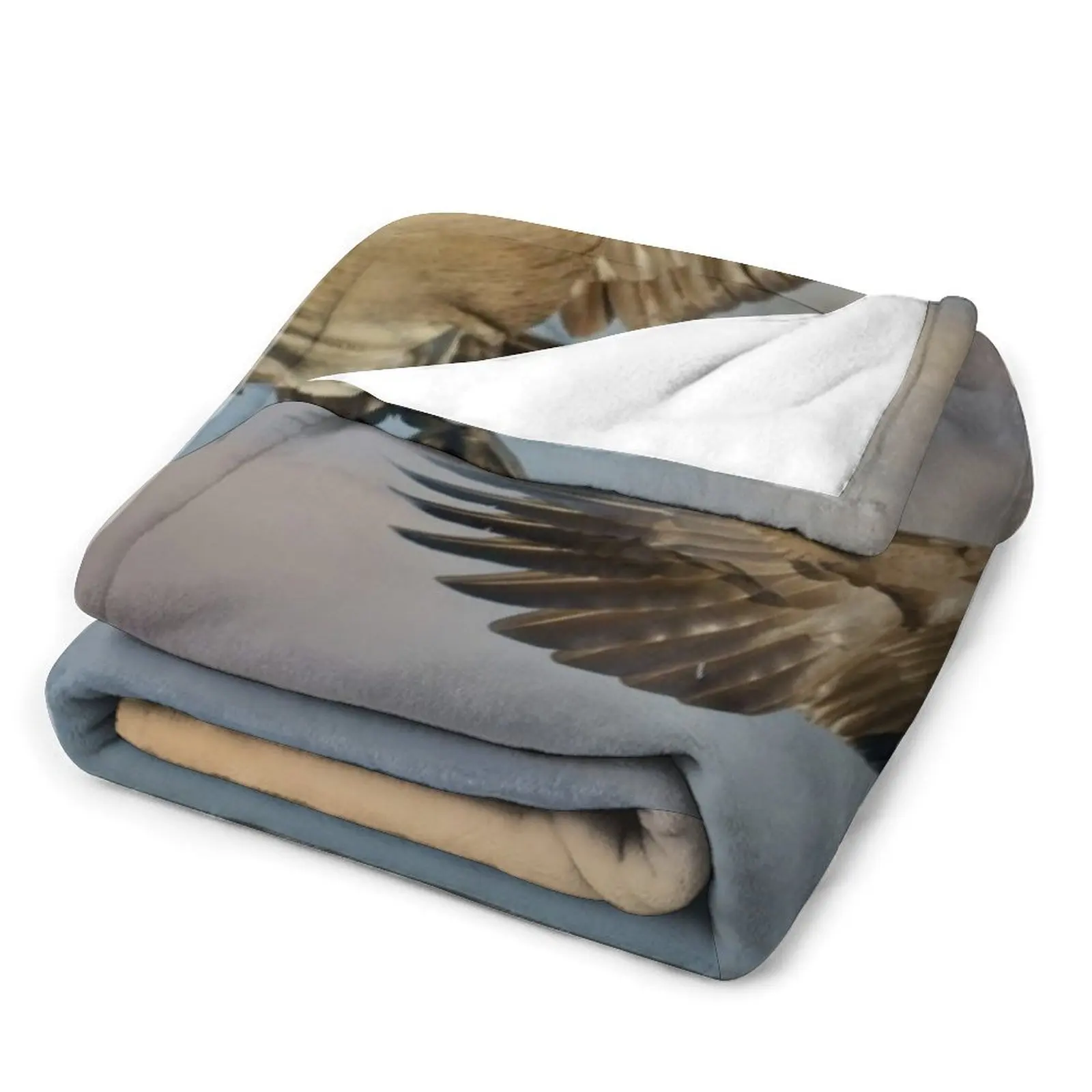 Пушистое одеяло Flying Canada Goose