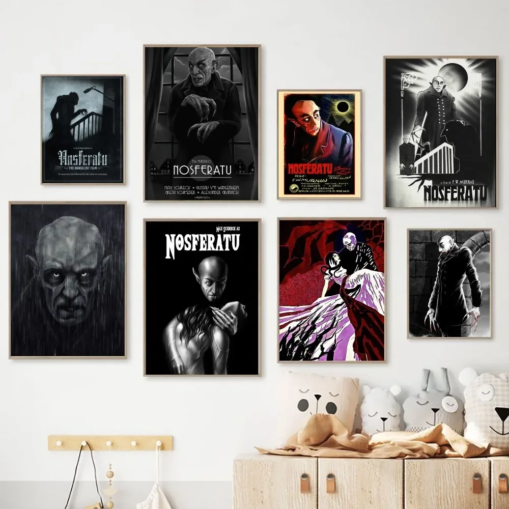 Классический постер фильма Nosferatu художественная наклейка для украшения дома