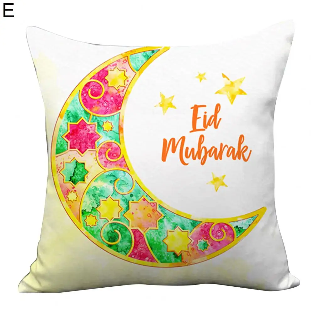 

Stylish Cushion Cover Soft Texture Reusable Pillowslip Festival Home Couch Pillowcase