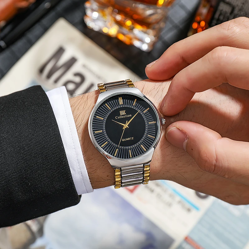 2021 new luxury brand stainless steel quartz watch for men fashion casual wristwatch military sports clock relogio masuclino hot free global shipping