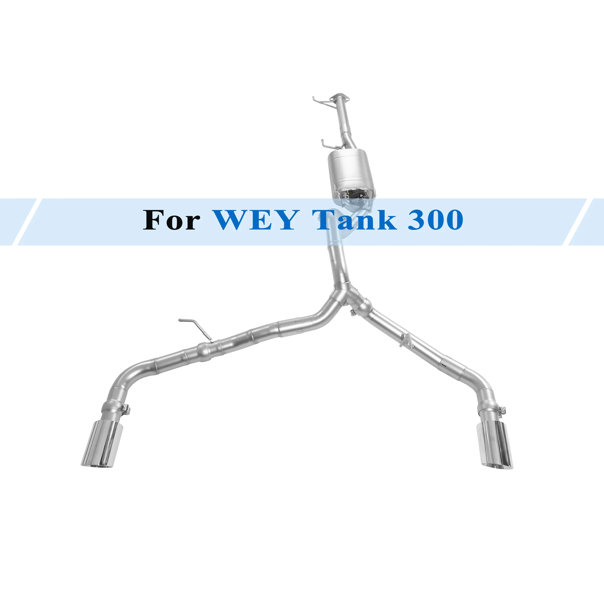 Выхлопная система для резервуара WEY 300 2 0 T эффективный выхлопной глушитель