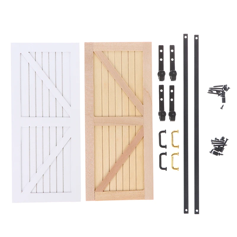 Sliding Door Hanging Rail System Roller Track Furniture Model Toy