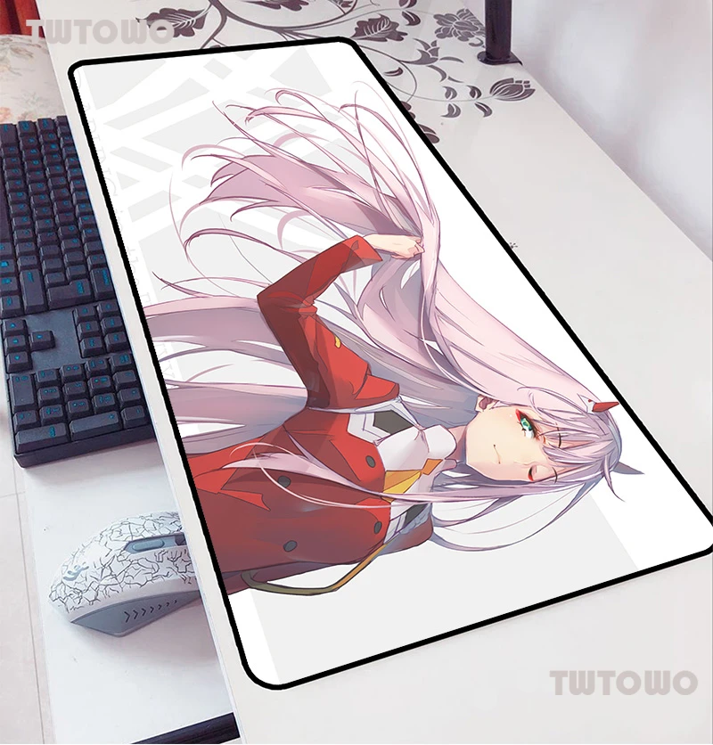 

Большой коврик для мыши Dear in the Franxx, новый домашний коврик для мыши HD, настольные коврики, мягкий коврик для ноутбука, Противоскользящий ковр...