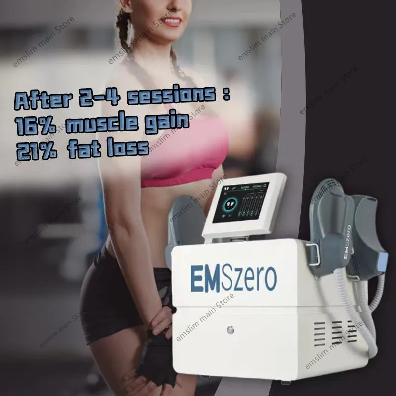 

2022 Latest RF EMSSLIM NEO HIEMT Body Sculpting Machine Radio Frequency Cutting-edge Tech Tone Your Body Eliminate Fat Emszero