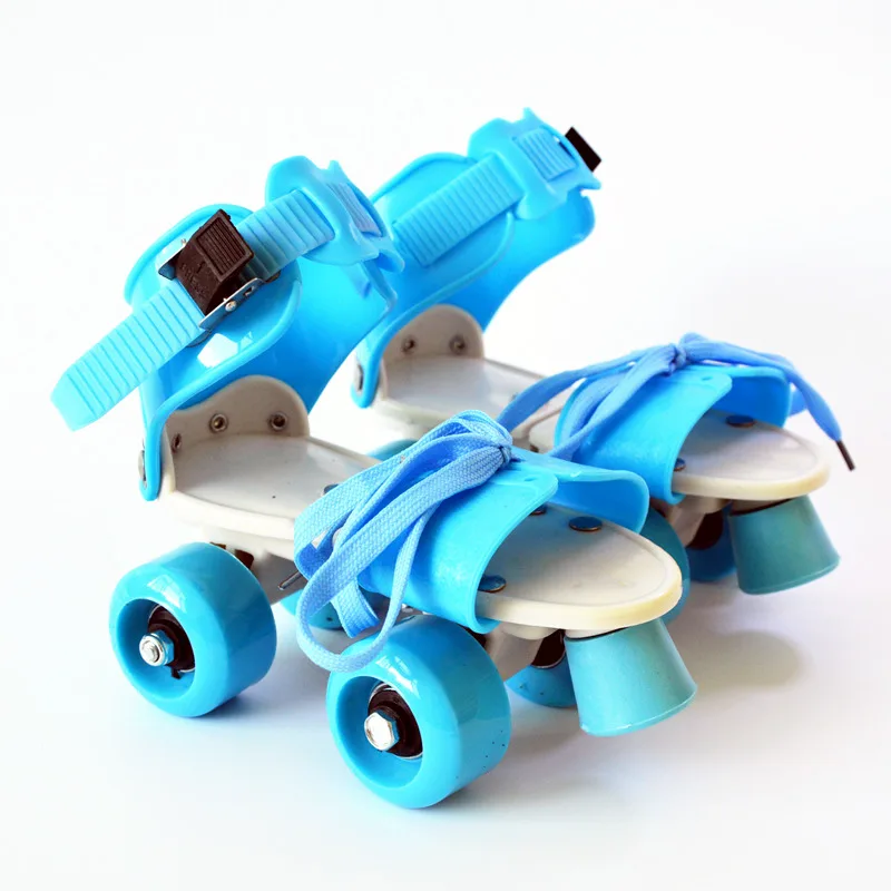 

Metal Shiny Roller Skates For Kids Adults Shoes With Wheels