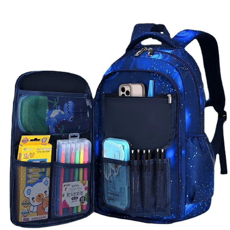 

Grade 1-3-6 New kids backpack for boys large capacity school backpack Children Waterproof Primary Schoolbags Mochila Escolar