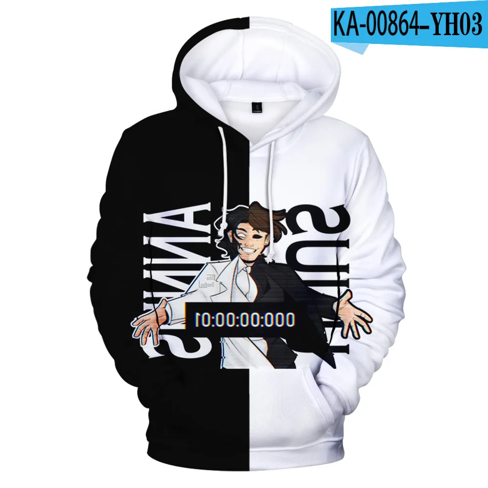 

Толстовки Harajuku TV Unus Annus с 3D принтом, мужские/женские удобные толстовки, модные повседневные пуловеры для взрослых и детей