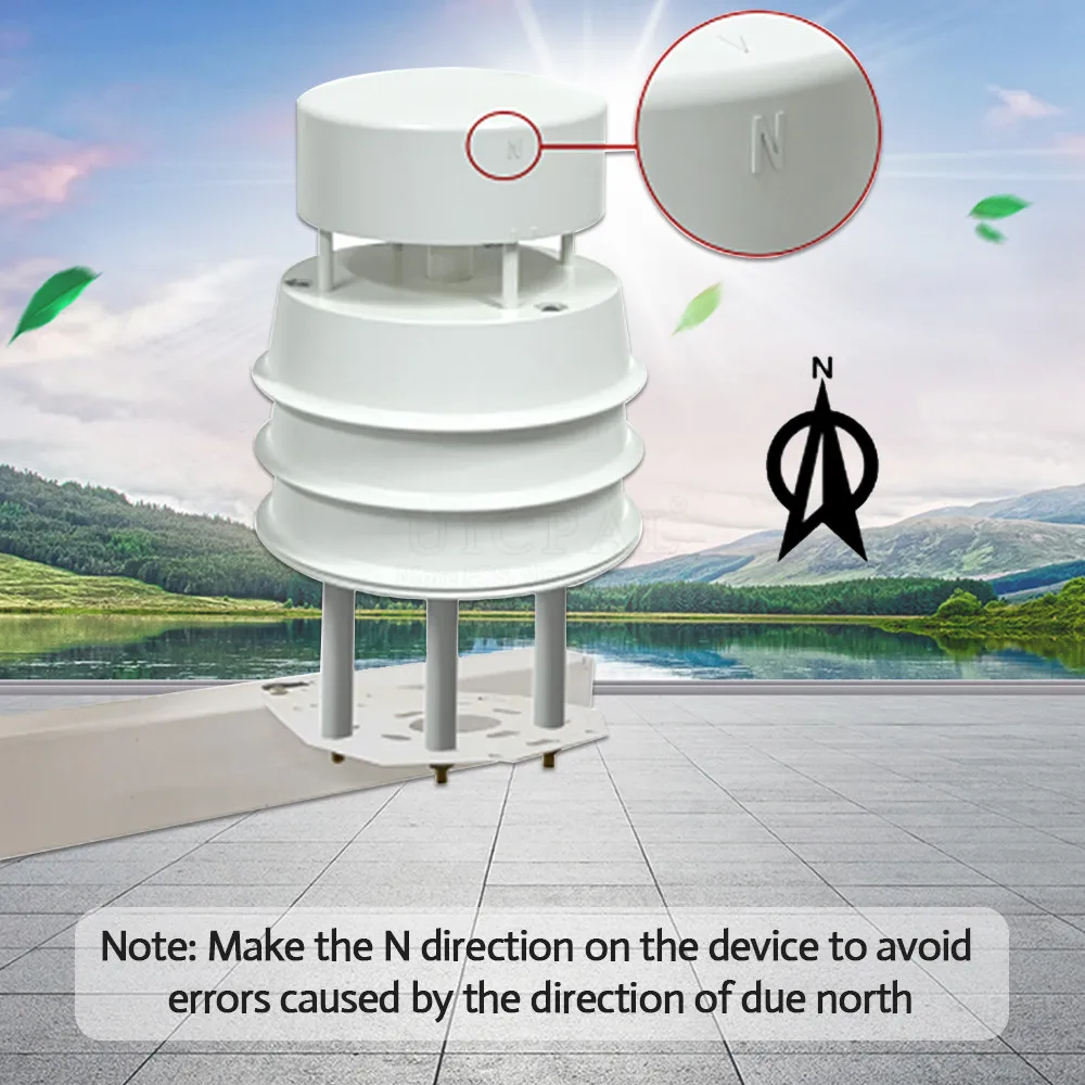 Transmitter Output 0-40m/s Ultrasonic Wind Speed And Direction Sensor Module