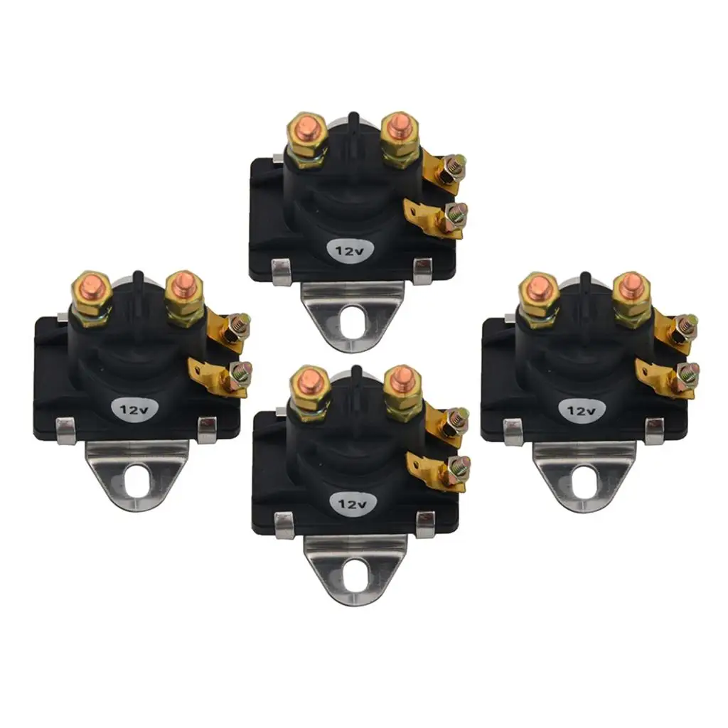 

4x Relay Solenoid Switch for mercruy 12V 4 Terminal 89-94318