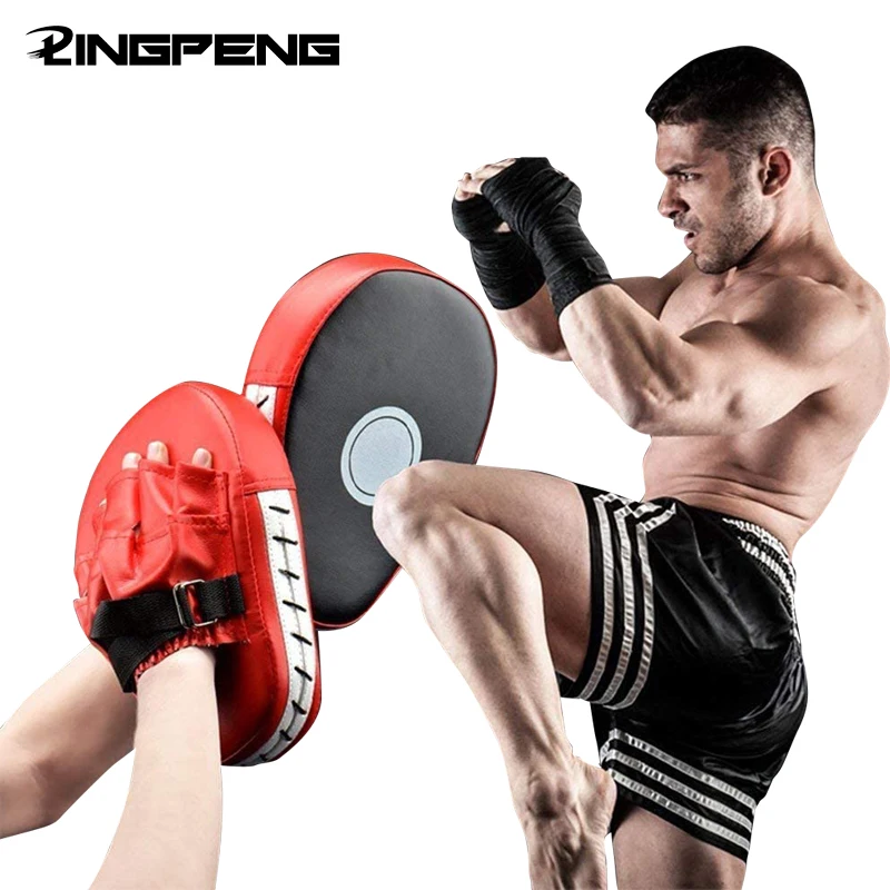 3-in-1 Boxing Equipment Punching Gloves Mitts Kick Pack Set for Kids Karate Mitts Pad for Beginners Arm Pad for Youth Child