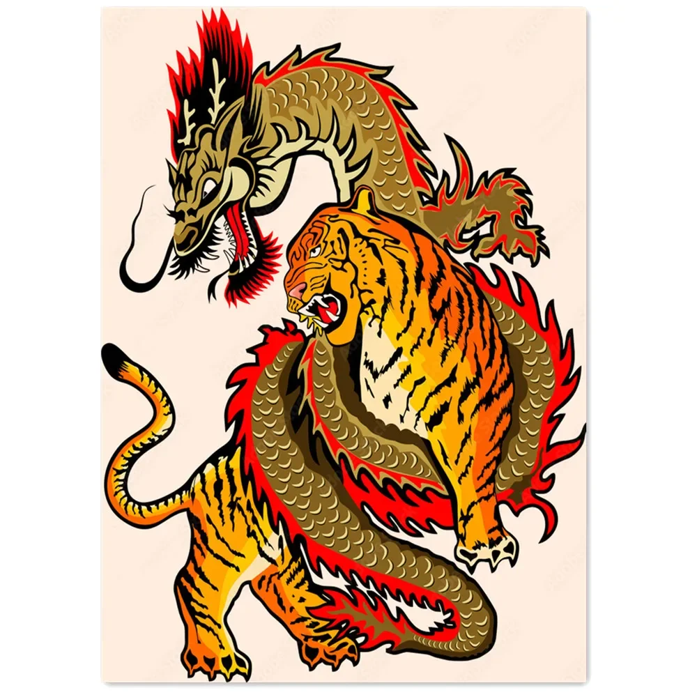 Ретро постеры и принты из крафт-бумаги настенная наклейка домашний декор