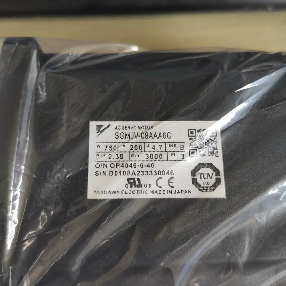 

ONE NEW Yaskawa SGMJV-08AAA6C servo Motor #YP1