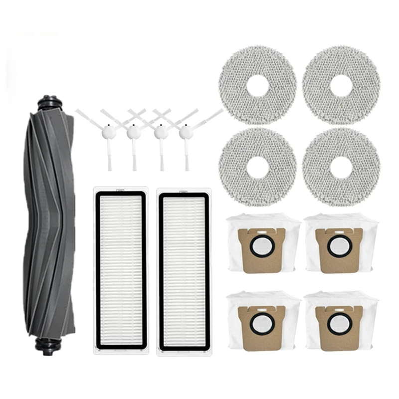 

For Dreame L10S Ultra / S10 Pro Accessories For XIAOMI Mijia Omni 1S B101CN X10+ Robot Vacuum Main Side Brush Filter Mop