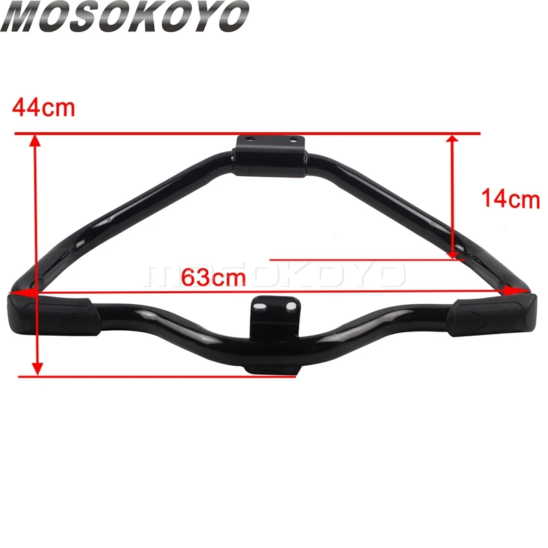 Защита двигателя мотоцикла шоссе бампера для Harley Sportster XL1200 Iron 883 XL883N Roadster Super Low