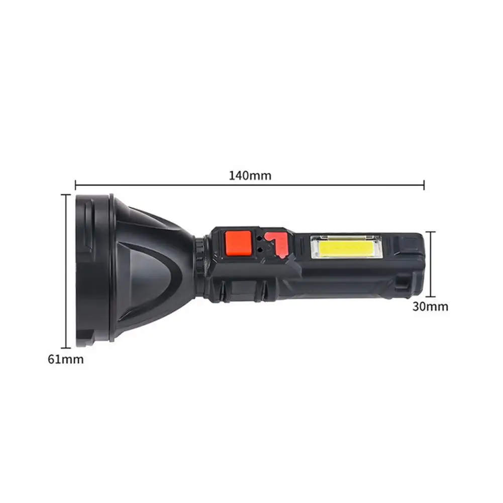 

Outdoor Light 1 Set Practical Dual Light Source Plastic Outdoor Pocket LED Flashlight Torch Lamp Camping Supplies