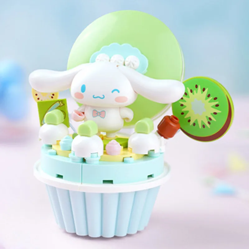 Sanrio аниме Hello Kitty My Melody Cinnamoroll Pompompurin Kuromi друзья строительные блоки кирпичи для