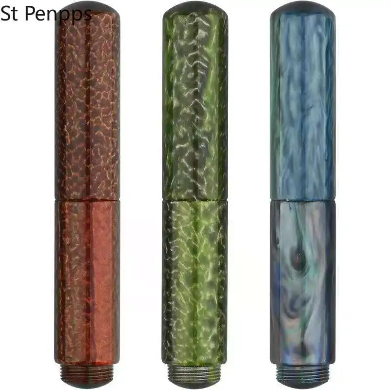 

Перьевая ручка St Penpps Pock, каучуковая чернильная ручка с окуляром, чернильная ручка EF/F/M/Fude перо, деловые канцелярские принадлежности, офисные ...