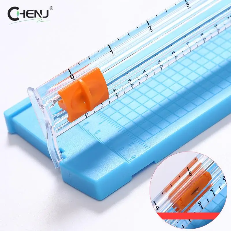 Durable Precision Paper Photo Trimmers Cutters Scrapbook Guillotine W/ Pull-out Ruler For Photo Labels Paper Cutting Tool