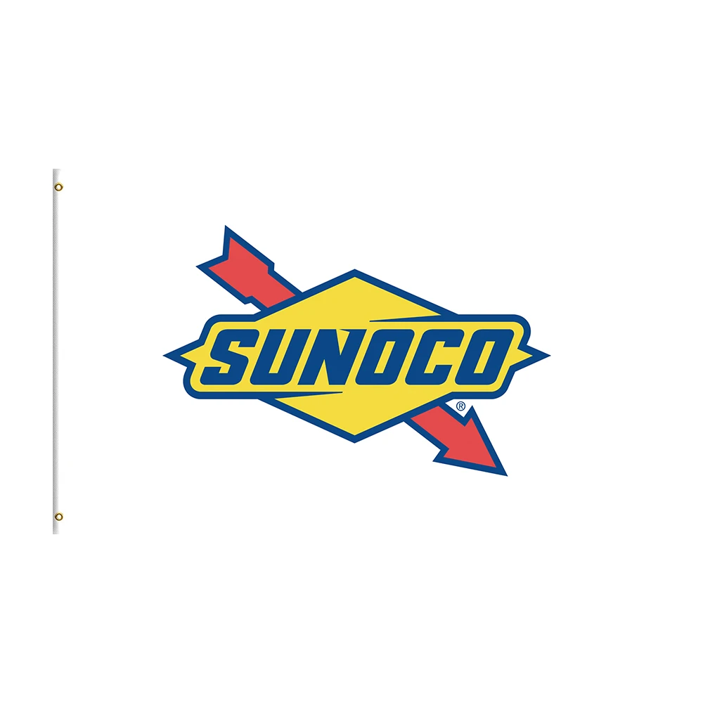 

90x150cm Sunocos Flag Polyester Printed Oil Banner For Decor