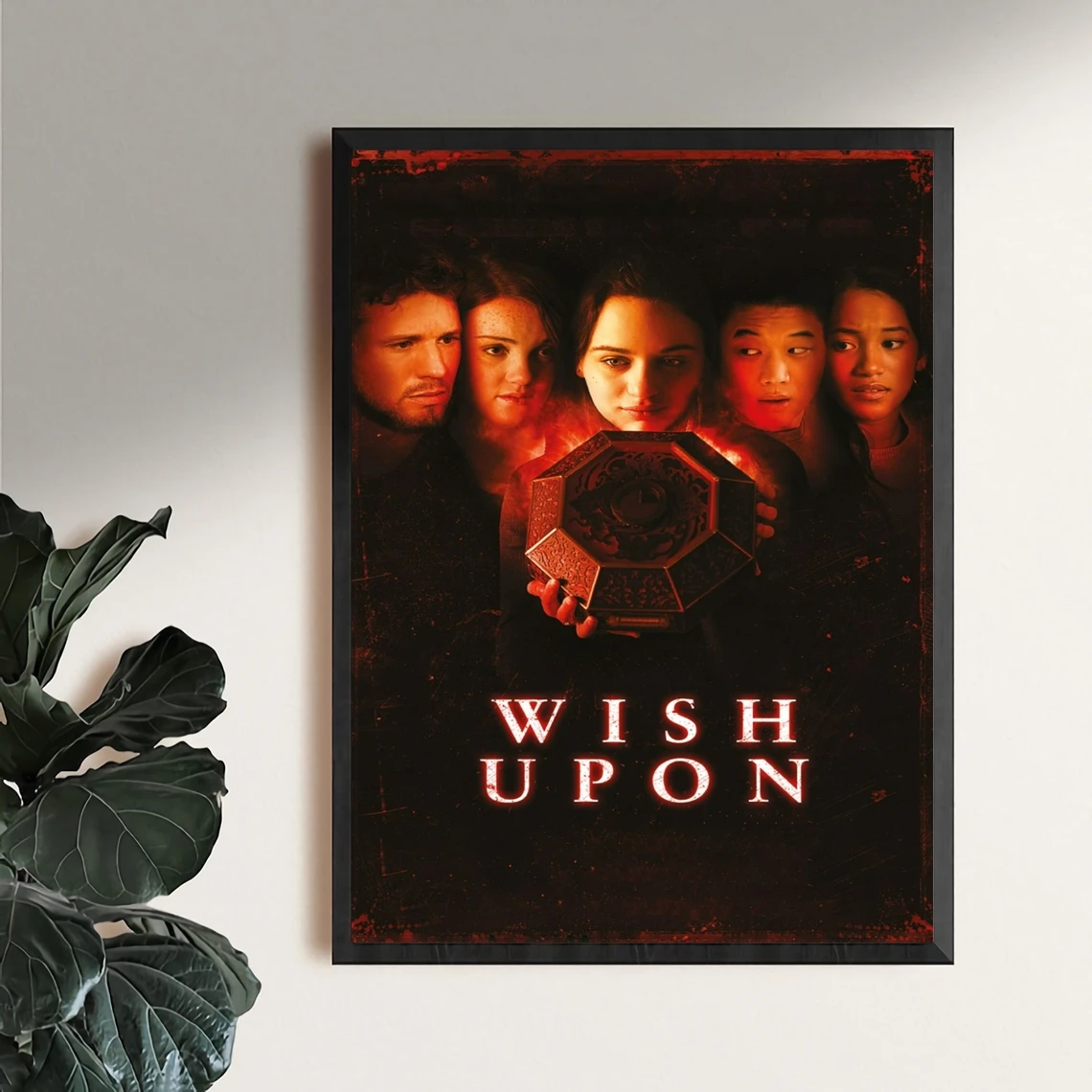 

Постер кинофильма Wish Upon (2017), художественная Обложка со звездой и актером, декоративная живопись на холсте (без рамки)