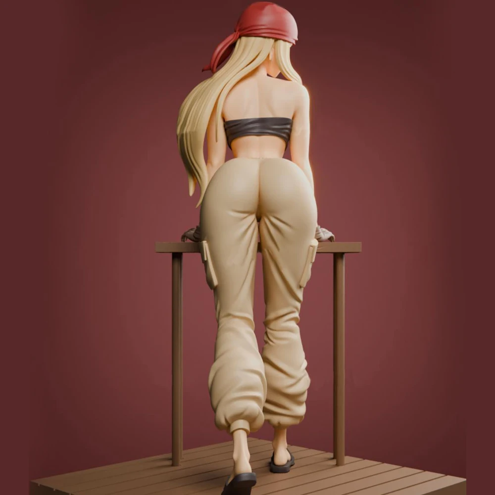 1/24 Winry Rockbell NSFW модель с 3d печатью смола Неокрашенная искусственная кожа