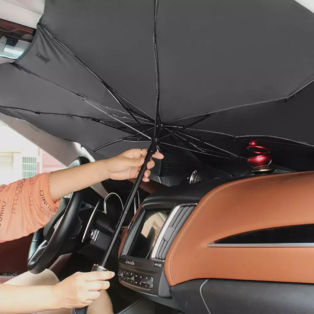 

Sun Shade Protector Umbrella Auto Sun Protector Interior Windshield Protection Accessories For Front Window Sunshade Covers