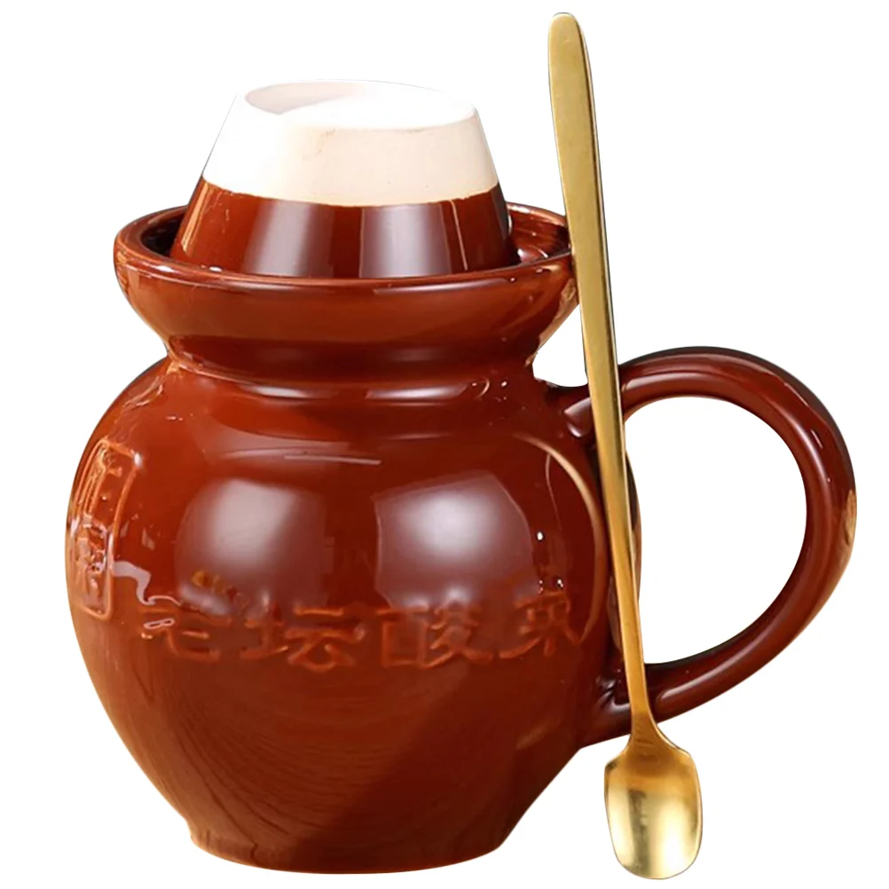 

Exquisite Milk Cup Drinking Coffee Mug Water Cups Stainless Steel Home Office