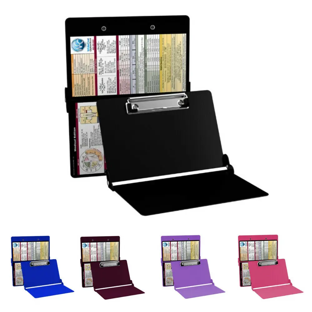 

Quick Reference Writing Edition New With Folding Pad Clipboard Clipboard Nursing Aluminium Sheet Style Nursing Alloy