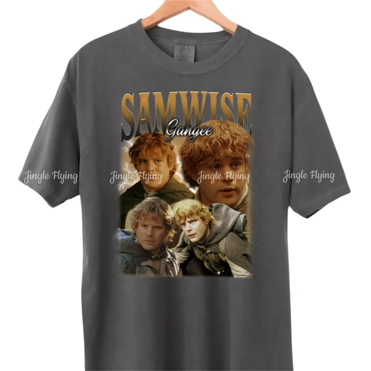 Винтажная рубашка Samwise Gamgee индивидуальный подарок для женщин и мужчин футболка