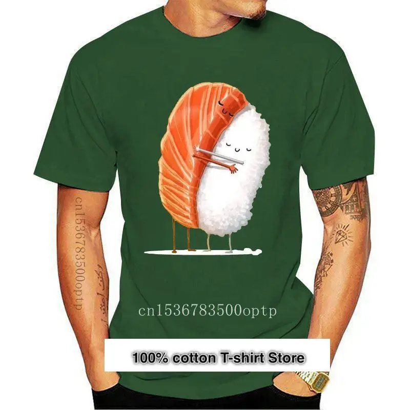 

Diseño Sushi CUADRO DE abrazo camiseta