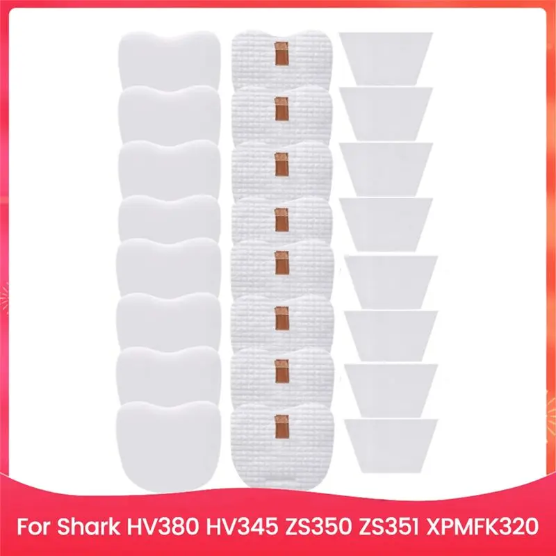 Фото Вакуумные фильтры-хлопковые насадки для пылесосов Shark HV380, HV345, ZS350, ZS351, XPMFK320 - Запасные части для фильтров-AT30 №1