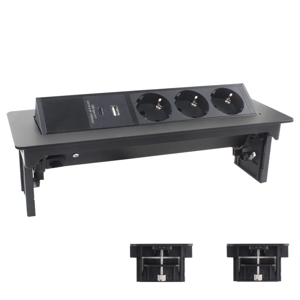 

ANSSIN Скрытая настольная розетка с USB/Type C