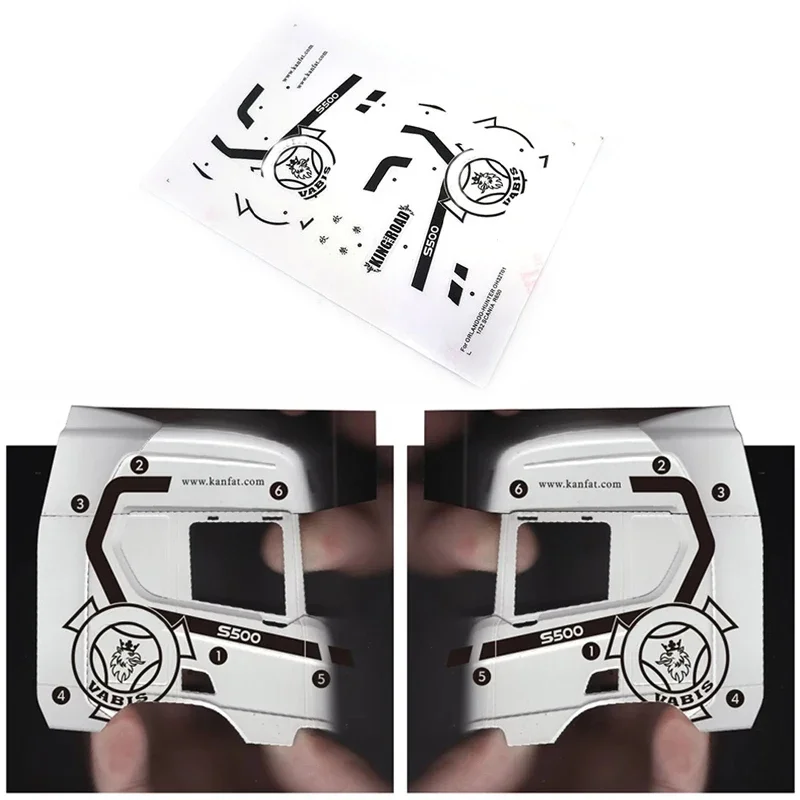 Черная наклейка предварительно вырезанная самоклеящаяся бумага для 1/32 ORLANDOO-HUNTER