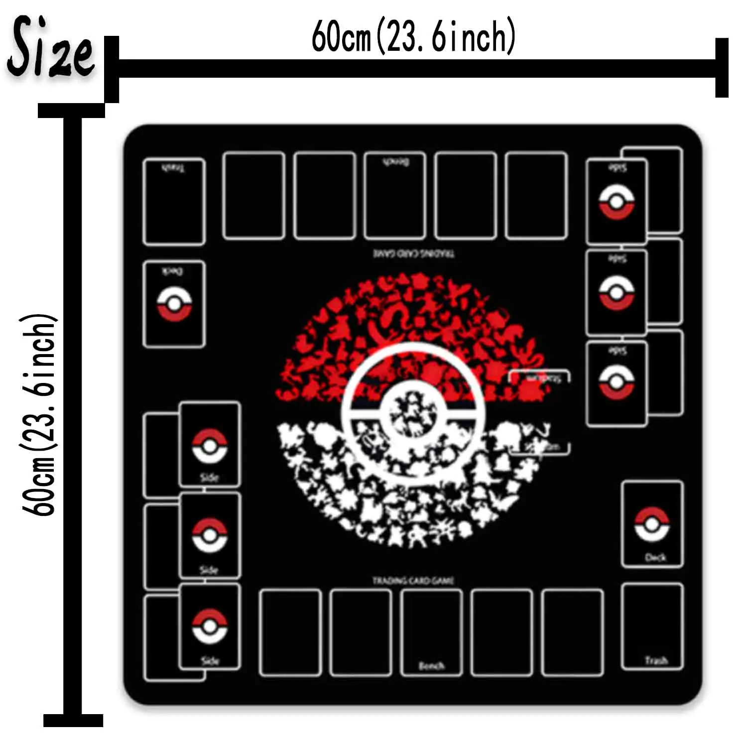 Игровой коврик для покемона дробления PTCG