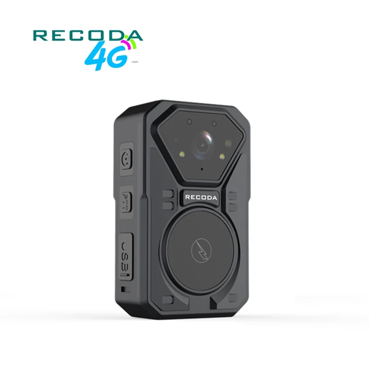 

2022 Android body worn Camera IP68 IR 4G GPS WIFI Body Worn Camera With Face Recognition 10 hour recording