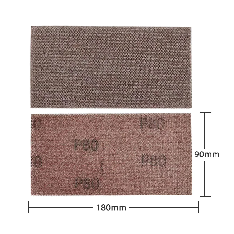 

90x180mm Grid Sandpaper Sheet Suitable For Festool Square Dry Mill 80-400 Grit Self-adhesive Sand Paper Automotive Paint Sanding