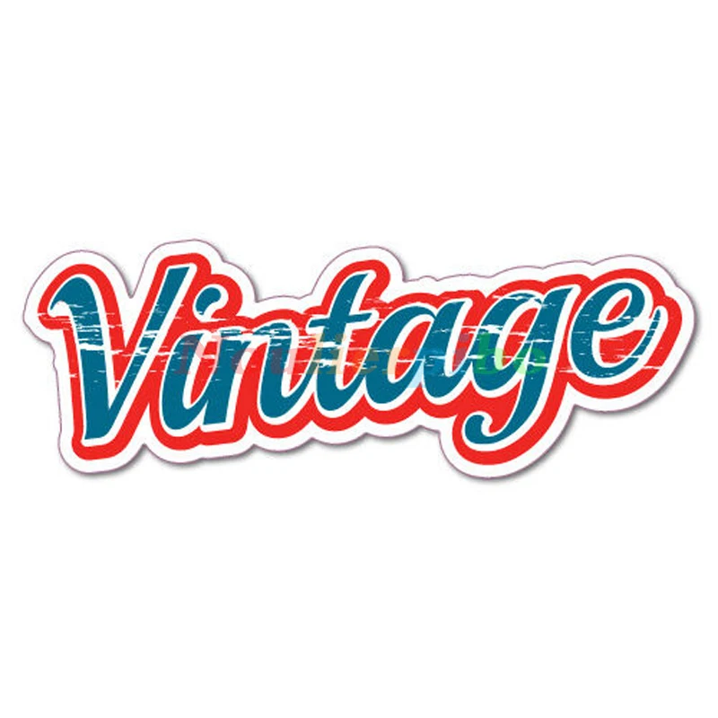 

Vintage Sticker Decals JDM Car Drift Vinyl Fun Turbo Car Styling Decorative Decals Motorcycle Racing Helmet Scratches Cover