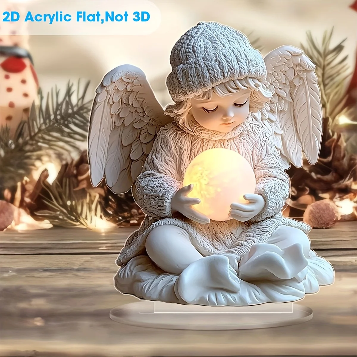

Фигурка ангела из резины