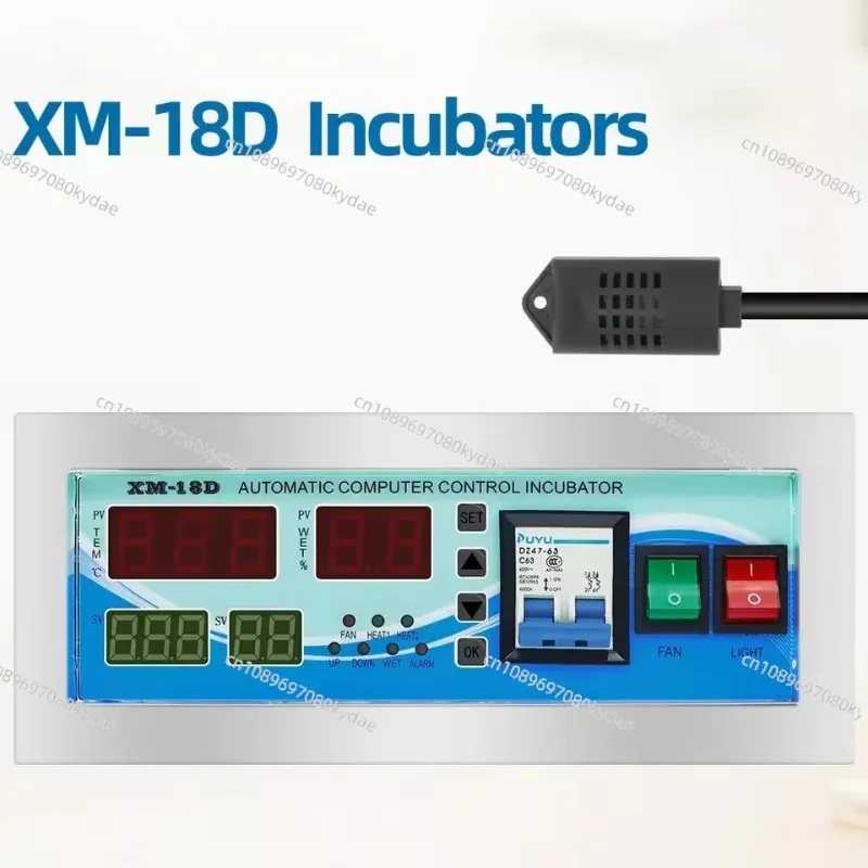 Фото Инкубатор для яиц XM-18D / XM-18 с цифровым автоматическим термостатом, мини-система управления инкубатором, машина для выведения птенцов, скидка 50% №1