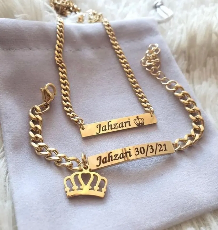 Модные браслеты из нержавеющей