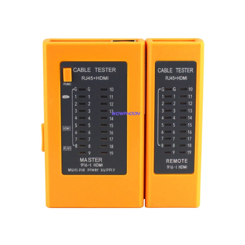 100M POE anti-burn HDMI high-definition digital cable tester RJ45 Network test Computer network cable tester