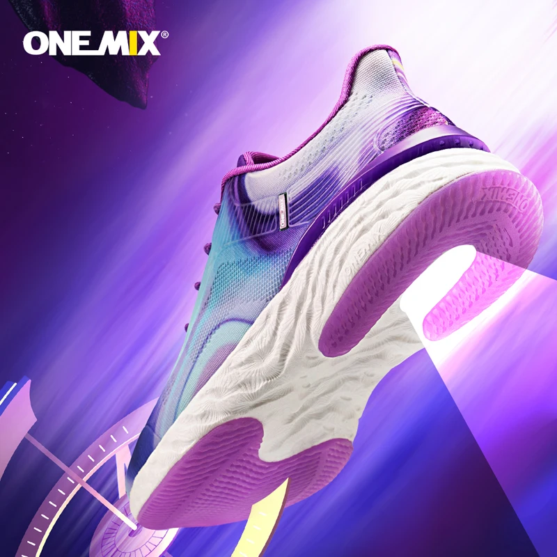 

ONEMIX 2023 Men Running Shoes Cushioned Socks Shoes Light Breathable Net Casual Shoes Luxury Brand Women Sneakers Basketball