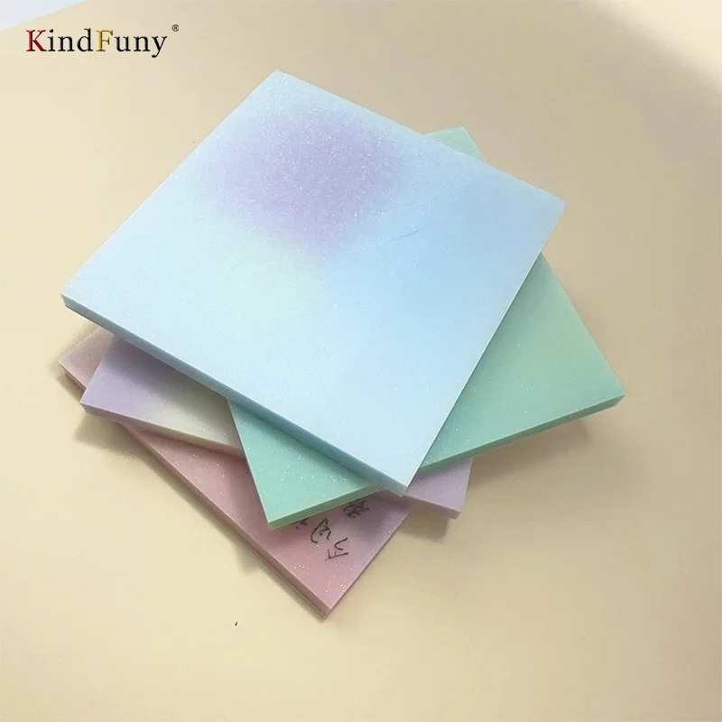 KindFuny 200 шт. прозрачные липкие вкладки для заметок самоклеящиеся канцелярии